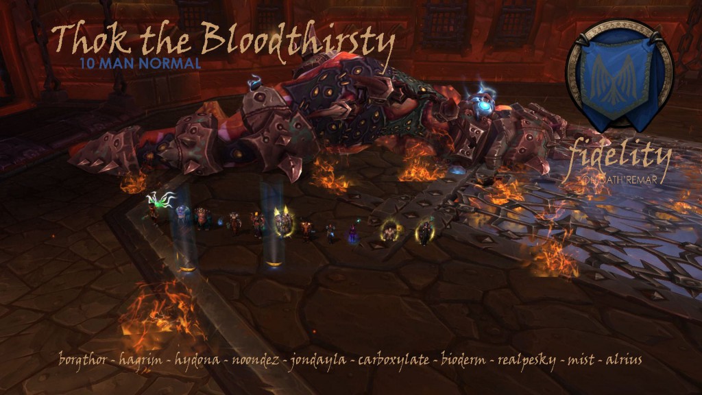 Thok The Bloodthirsty 10 Man Fidelity